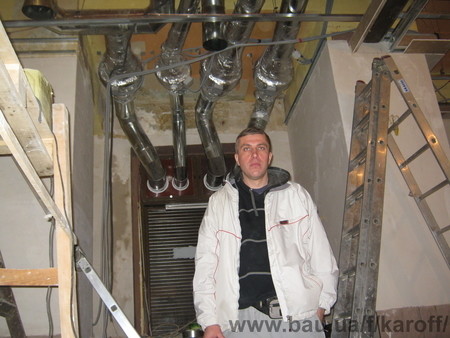 Вентиляция кальянной.